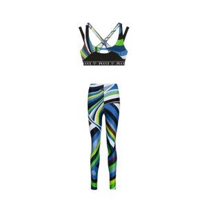 PUCCI BRA AND LEGGINGS SET (MULTI COLOUR)